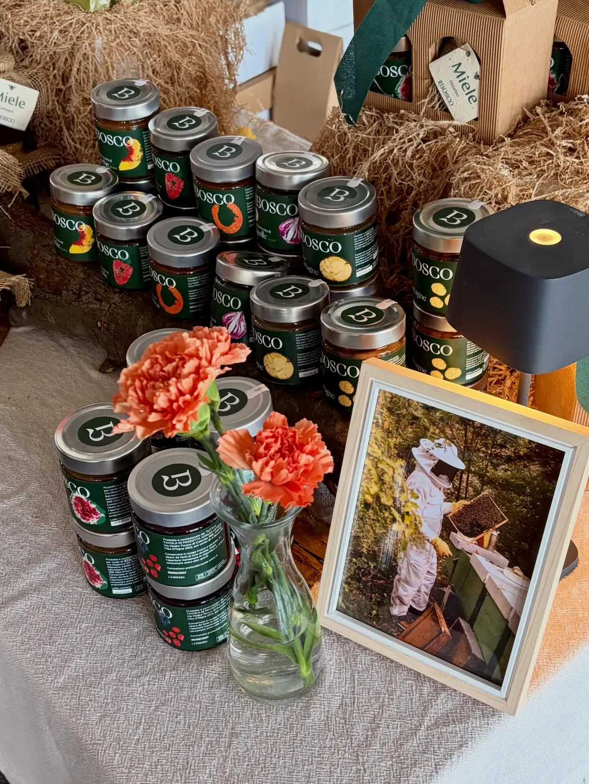 Il banco del Bosco al mercato