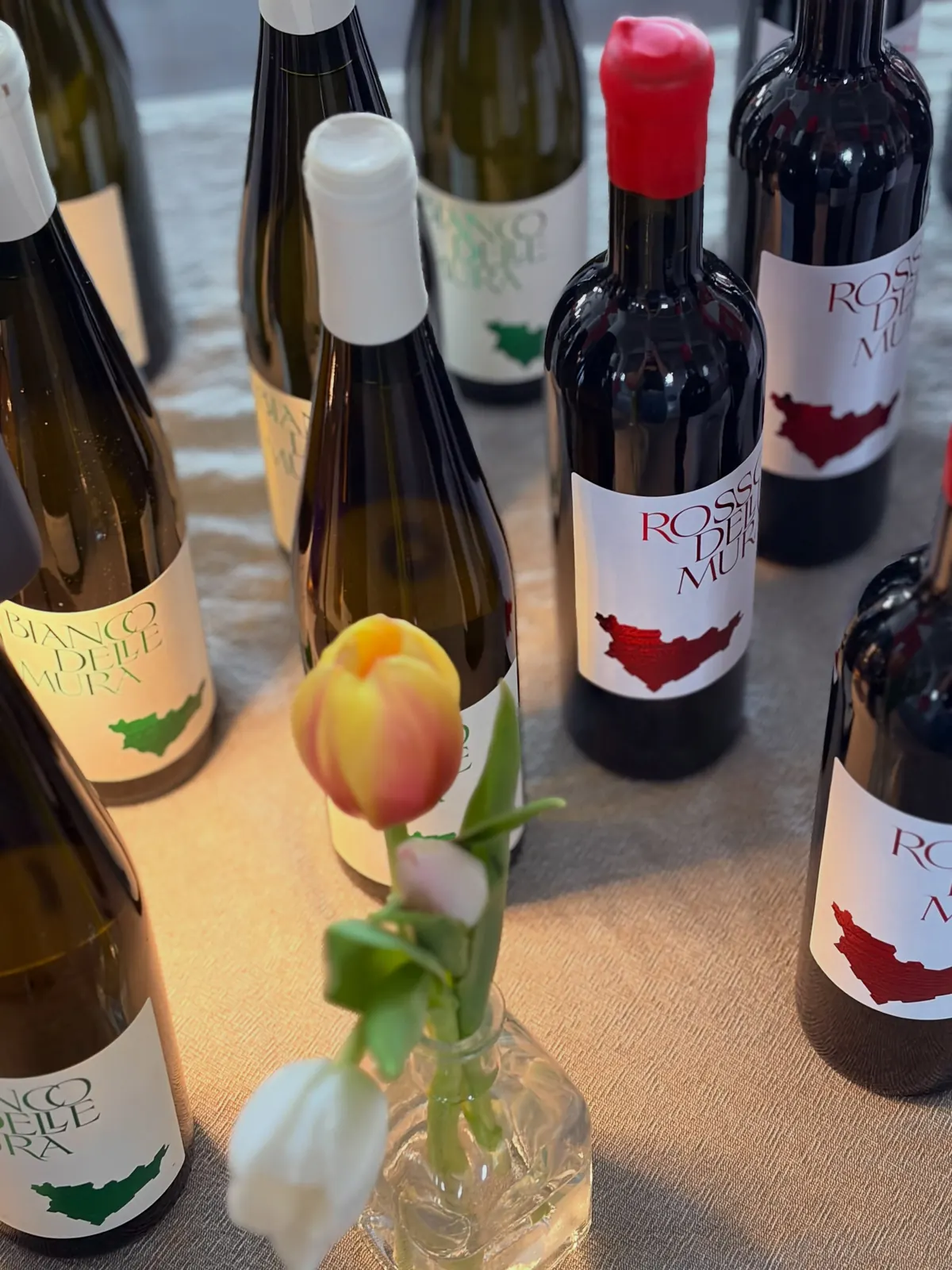 Bianco e Rosso delle Mura in tavola